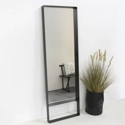 Looks spiegel staand 60cm zwart