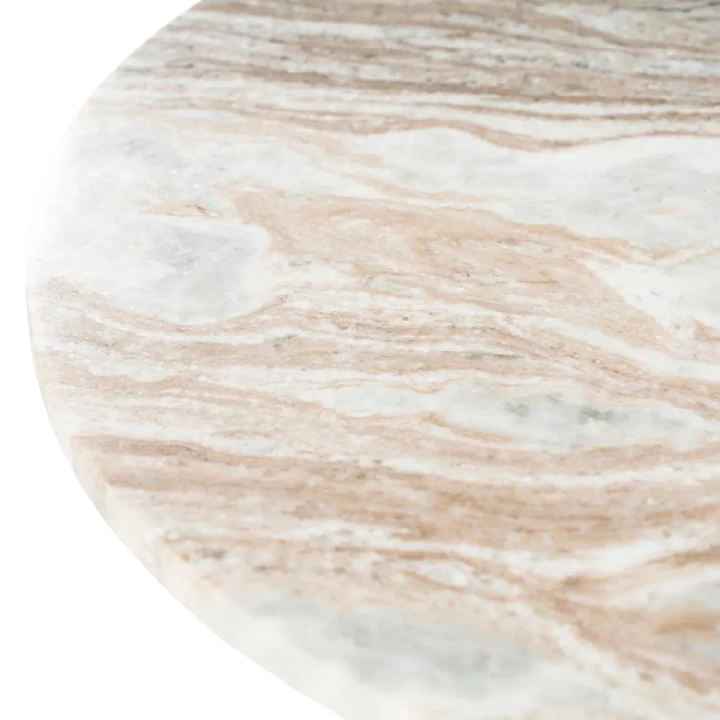 LoopStone Bijzettafel rond Naturel 52cm