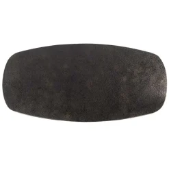 Lopez Eettafel deens ovaal Metallic grijs 215cm