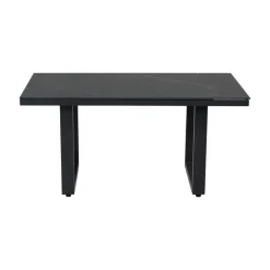 Loungetafel hoog Monte Carlo Noir 140cm