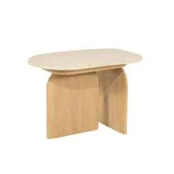 Lova Bijzettafel Naturel travertin 60cm