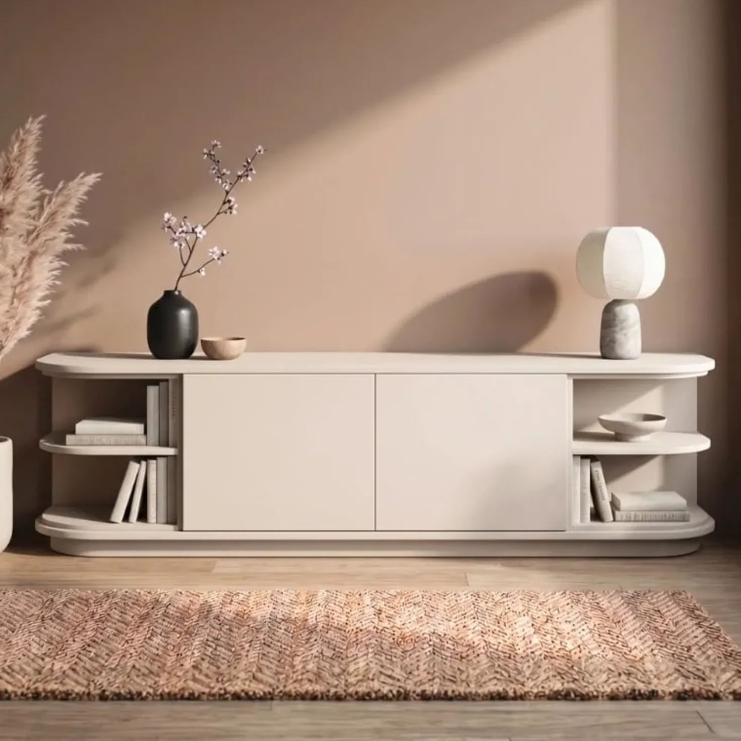 Luca Dressoir Zand 205cm