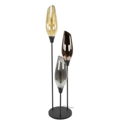 Lucario 3-lichts Vloerlamp XL Mixglas