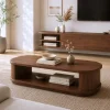 Luca salontafel 110 cm walnoot
