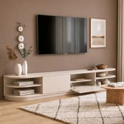 Luca Staand Tv meubel Zand 220 cm