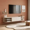 Luca zwevend Tv meubel Zand 160 cm