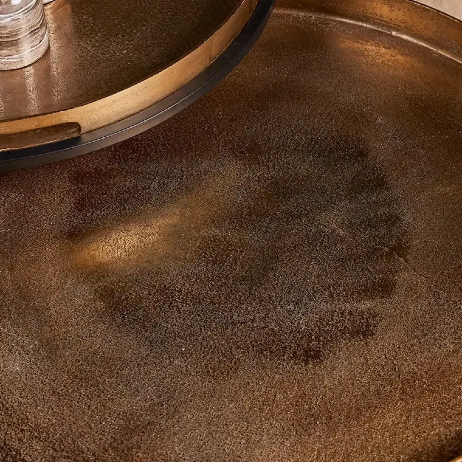 Luck salontafel set van 2 goud