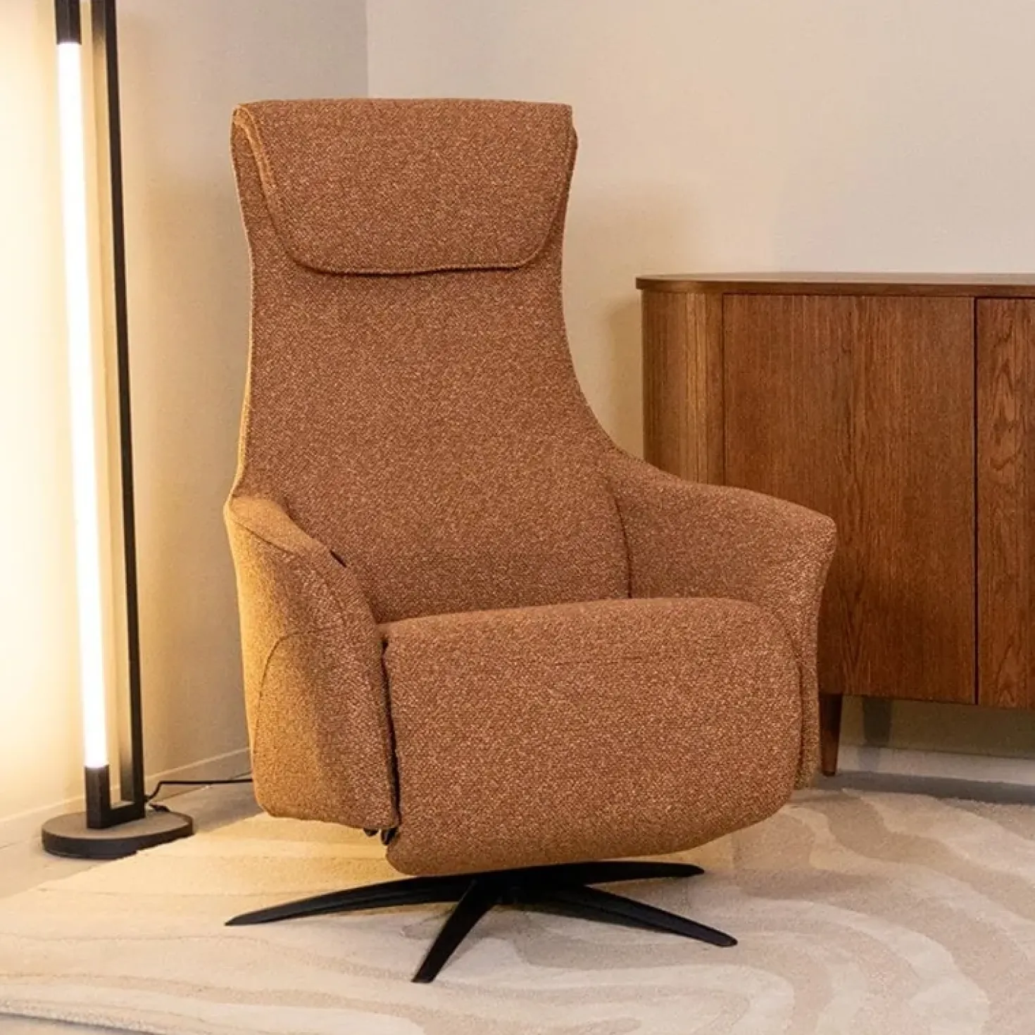 Lund Elektrische Fauteuil Coral Boucle