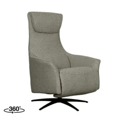 Lund Elektrische Fauteuil Mushroom Boucle