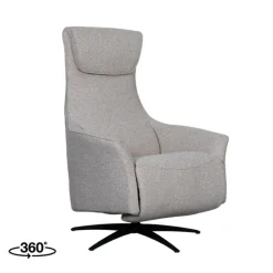 Lund Elektrische Fauteuil Naturel Boucle