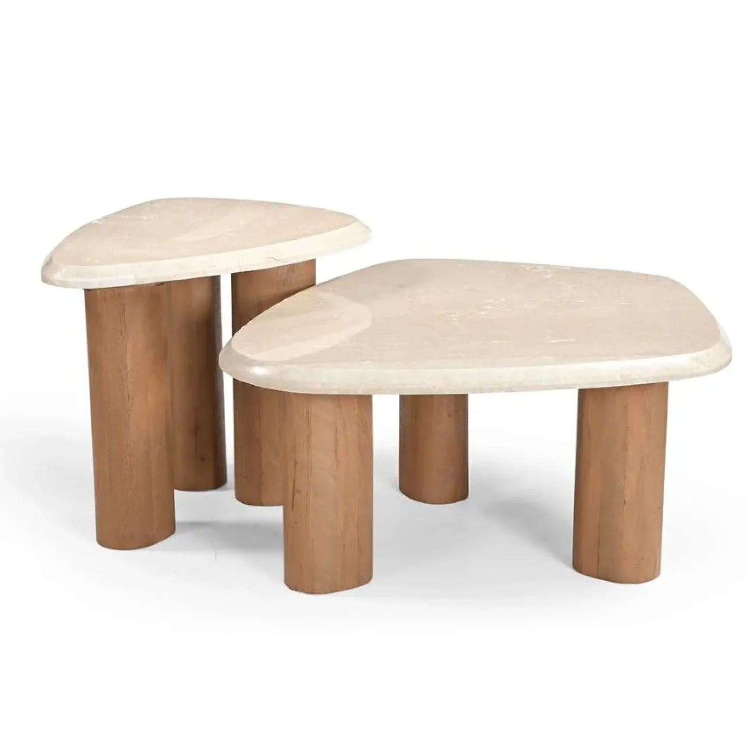 Lunea Salontafel Creme Marmer 84 cm