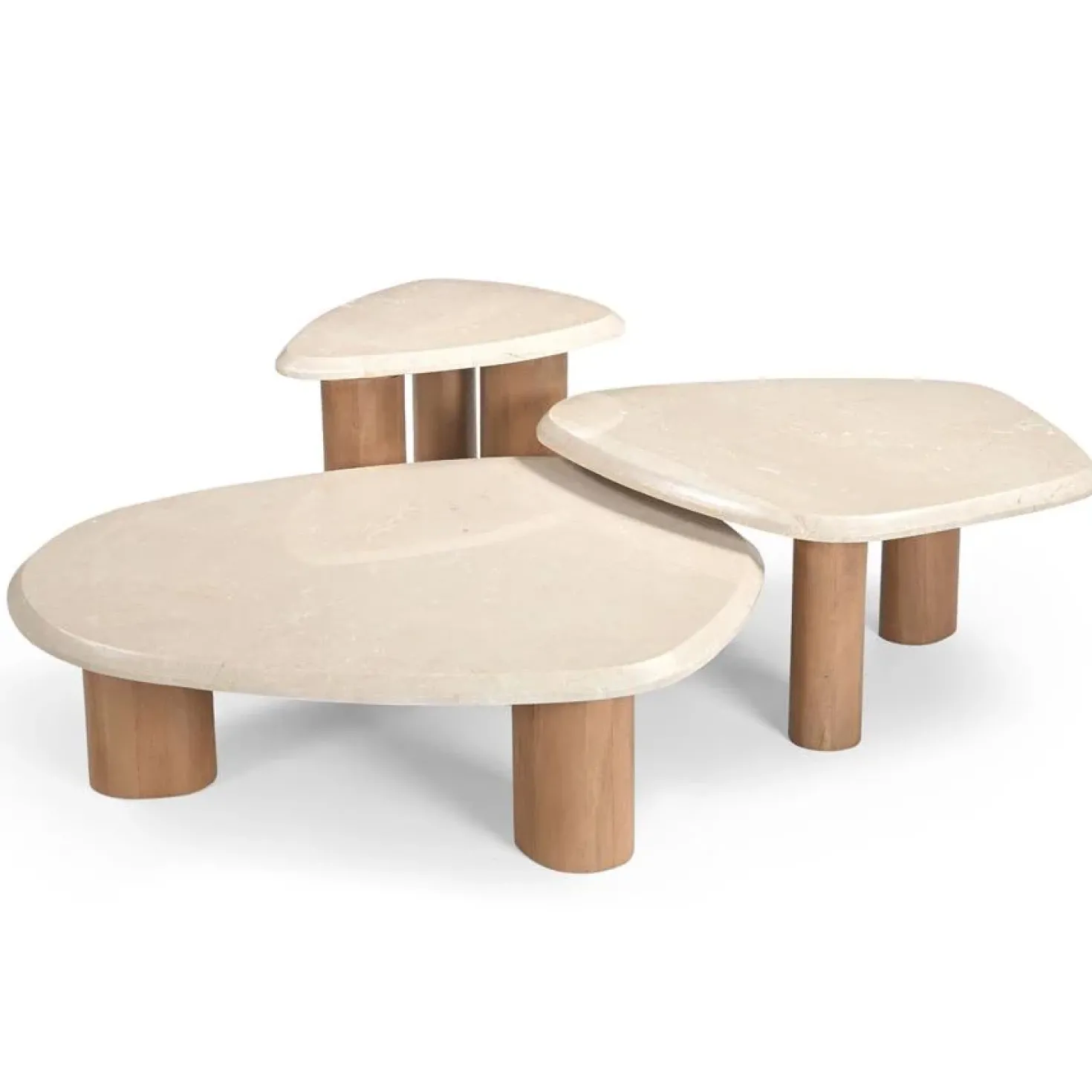 Lunea Salontafel Creme Marmer 84 cm