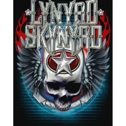 Lynyrd skynyrd - winged skull - metalen bord