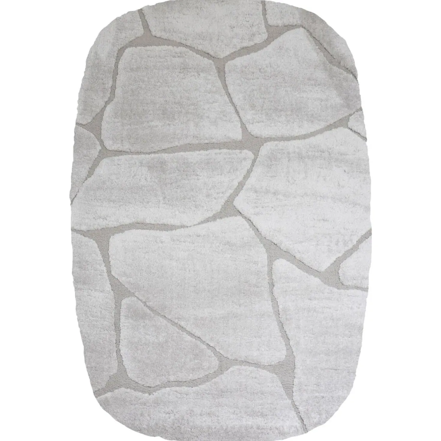 Macy vloerkleed Beige Ronde hoeken 160x230cm