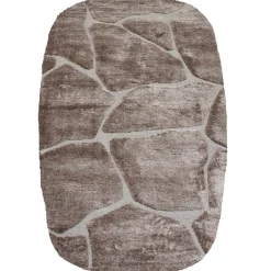 Macy vloerkleed Bruin Ronde hoeken 200x290cm
