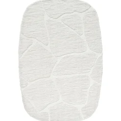 Macy vloerkleed Crème Ronde hoeken 200x290cm