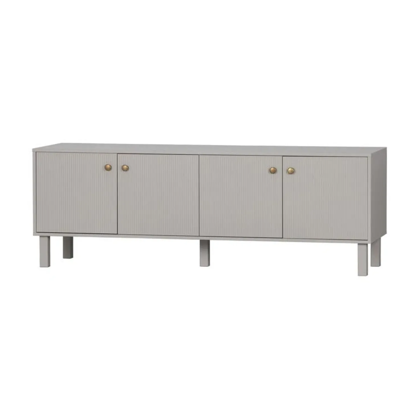 Madu TV Meubel Dennenhout Wolkengrijs 160cm