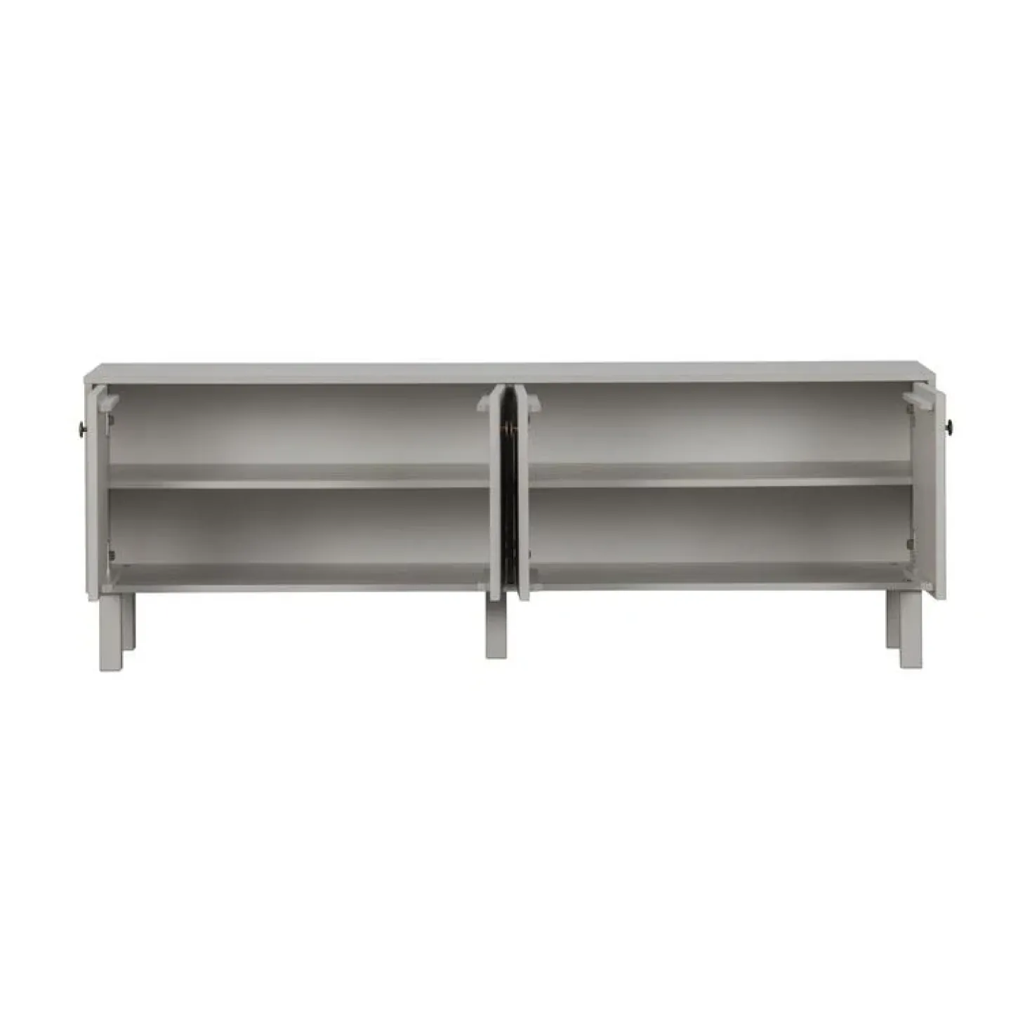 Madu TV Meubel Dennenhout Wolkengrijs 160cm