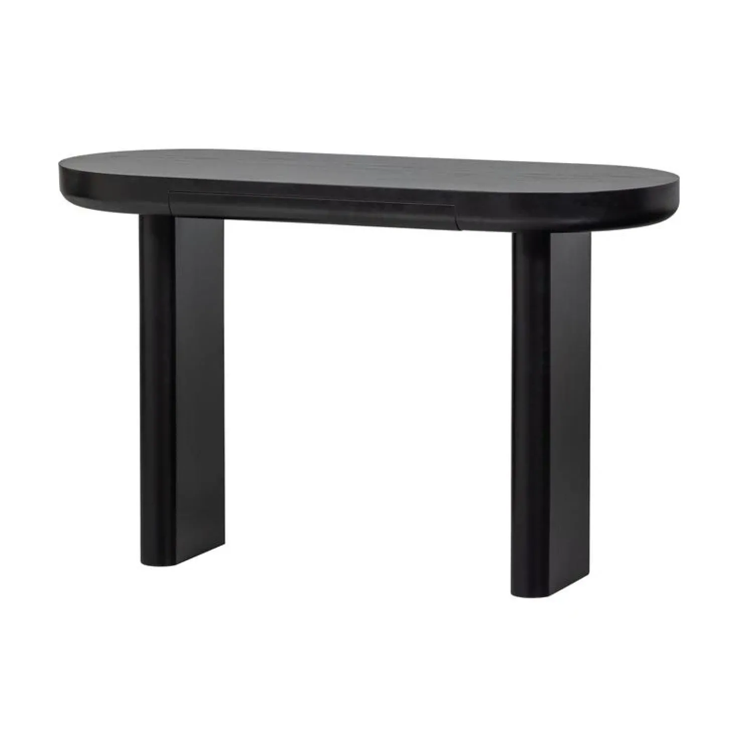 Mael Bureau Fineer Zwart 120cm
