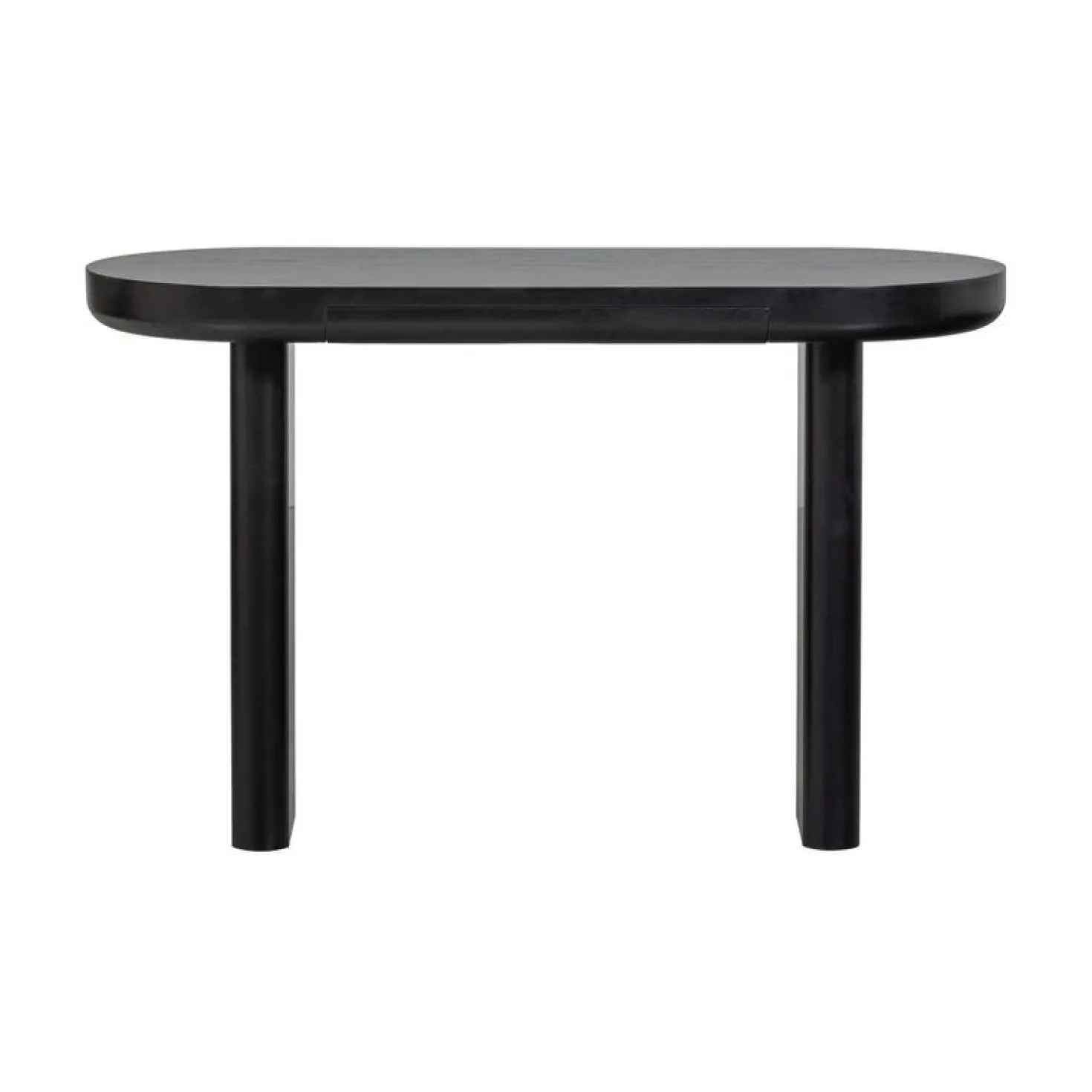 Mael Bureau Fineer Zwart 120cm