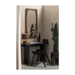 Mael Bureau Fineer Zwart 120cm