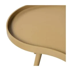 Mae Salontafel organisch hout alpaca 100cm
