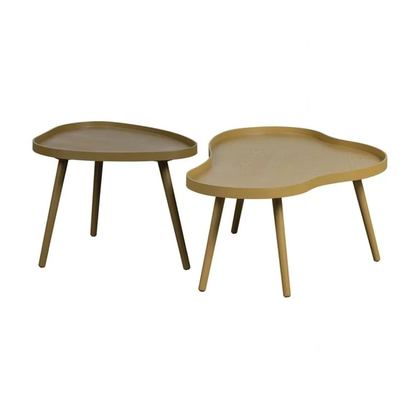 Mae Salontafel organisch MDF/grenen sepia 61 cm