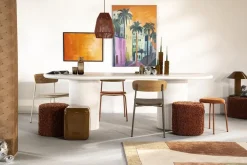 Mai Organische Eettafel wit 250 cm