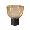 Mallory 1-lichts Tafellamp Goud medium