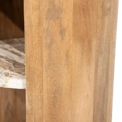 Marbelon Bijzettafel rond Naturel 40cm