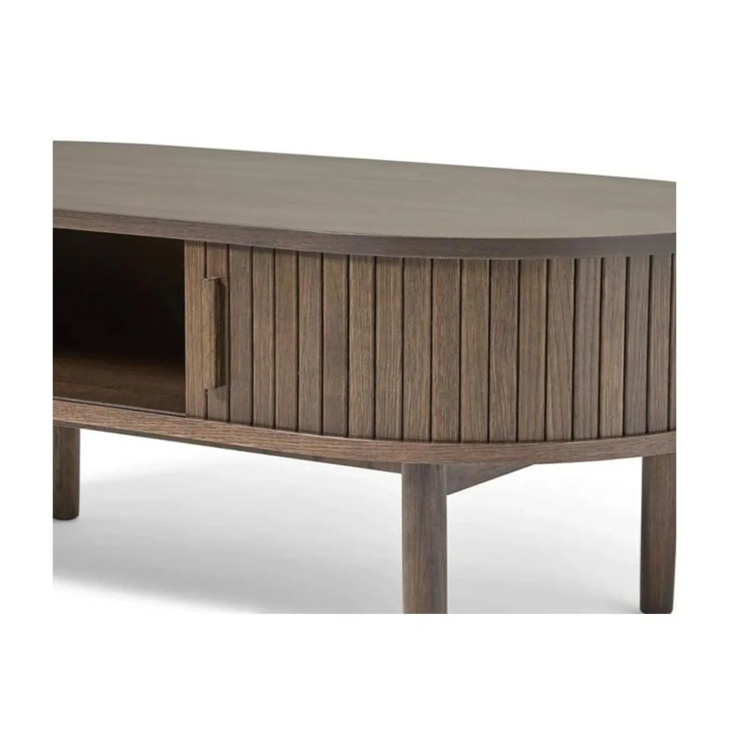 Maria Salontafel ovaal Espresso 120cm