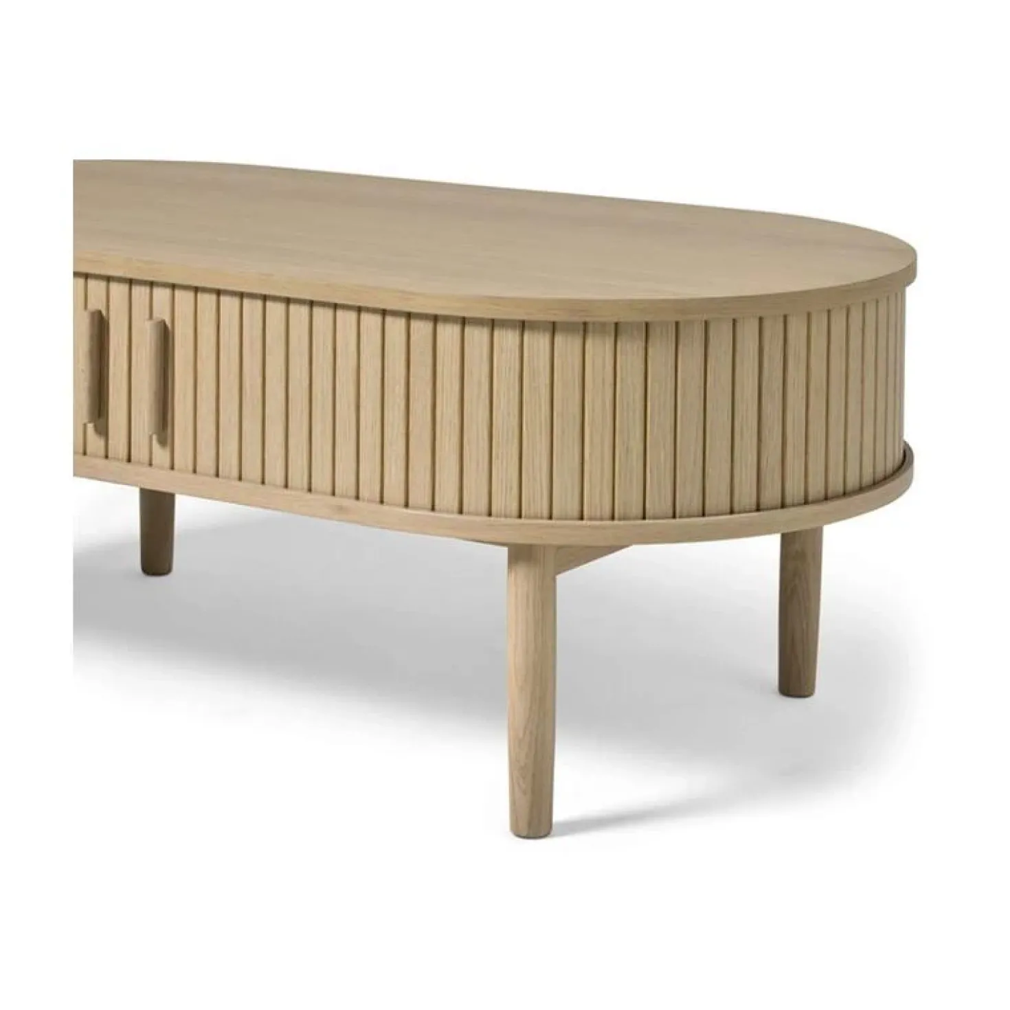 Maria Salontafel ovaal Lichtbruin 120cm