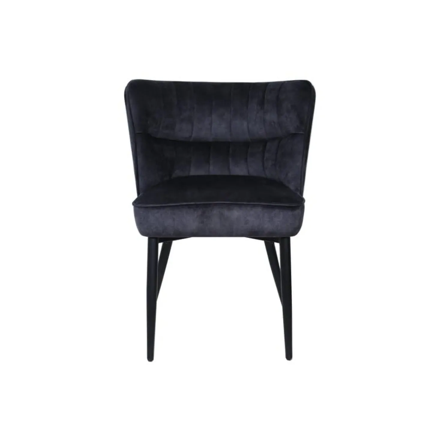 Maro Eetkamerstoel Antraciet Velvet