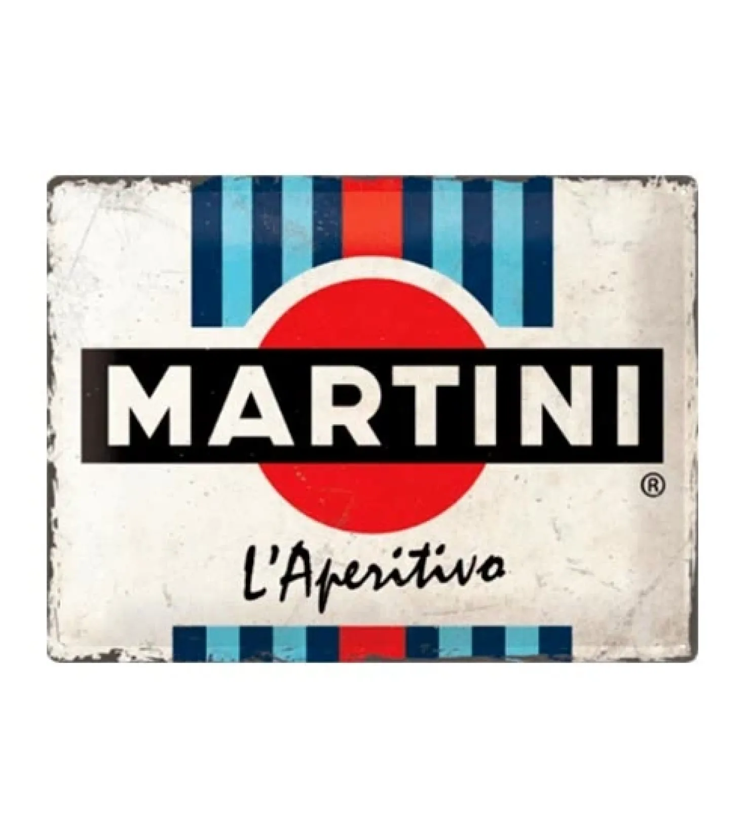 Martini l’aperitivo - metalen bord