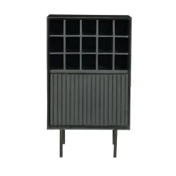 Martin Wijnkast Zwart 55cm