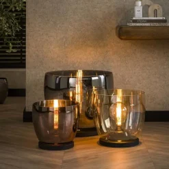 Masuka 1-lichts Vloerlamp Smoke M 32cm