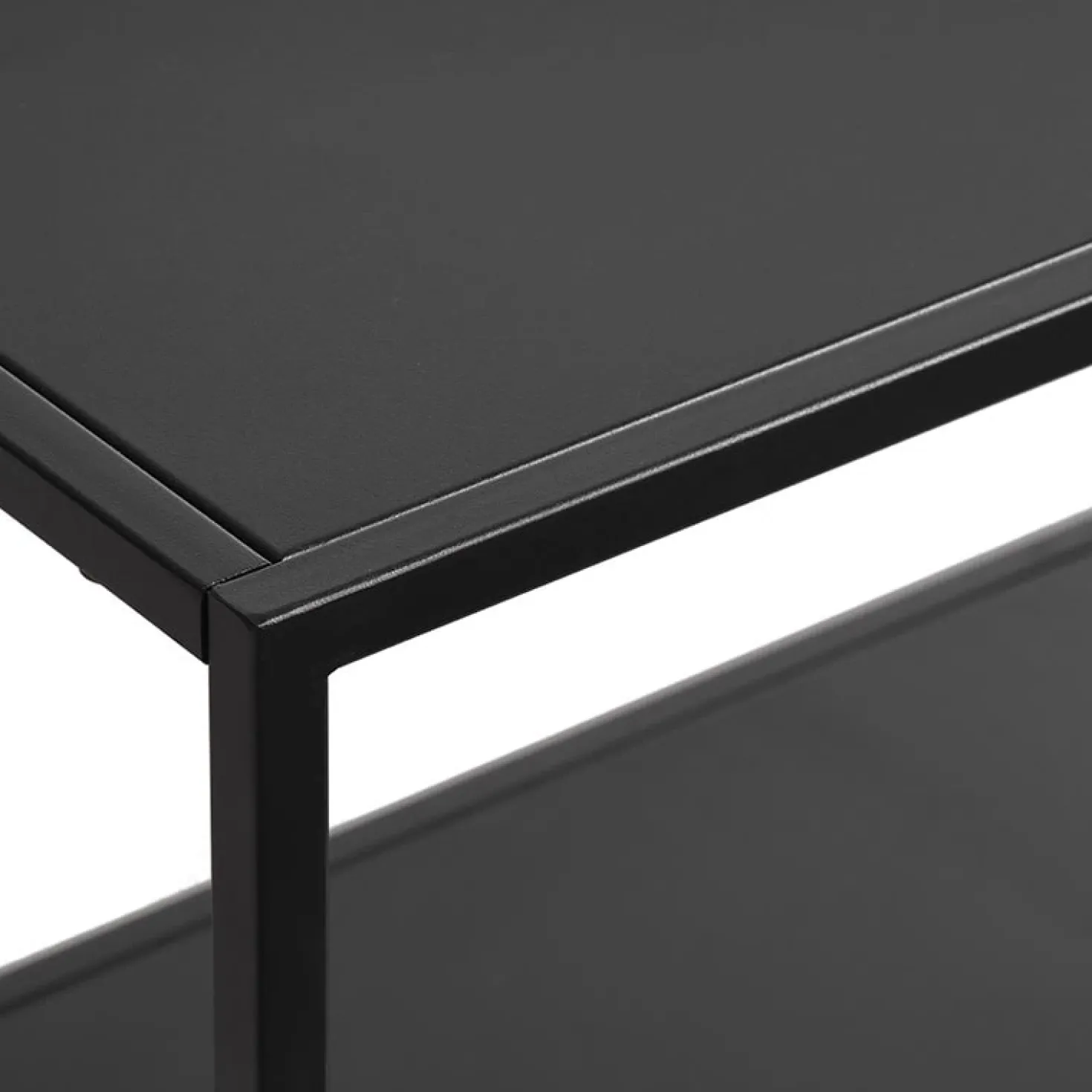 Mathilde TV meubel zwart metaal 120cm