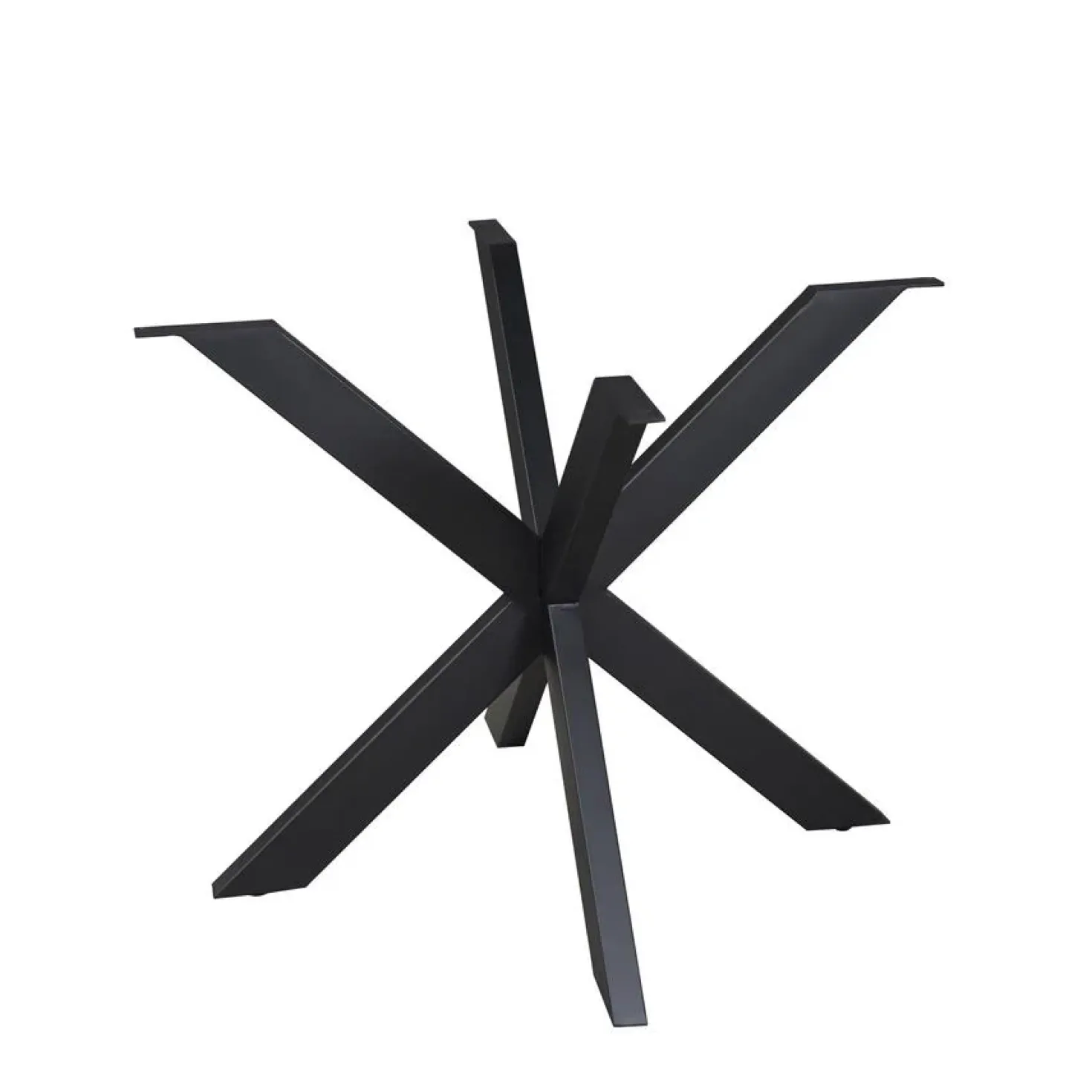 Matrixpoot Rond Zwart 100cm