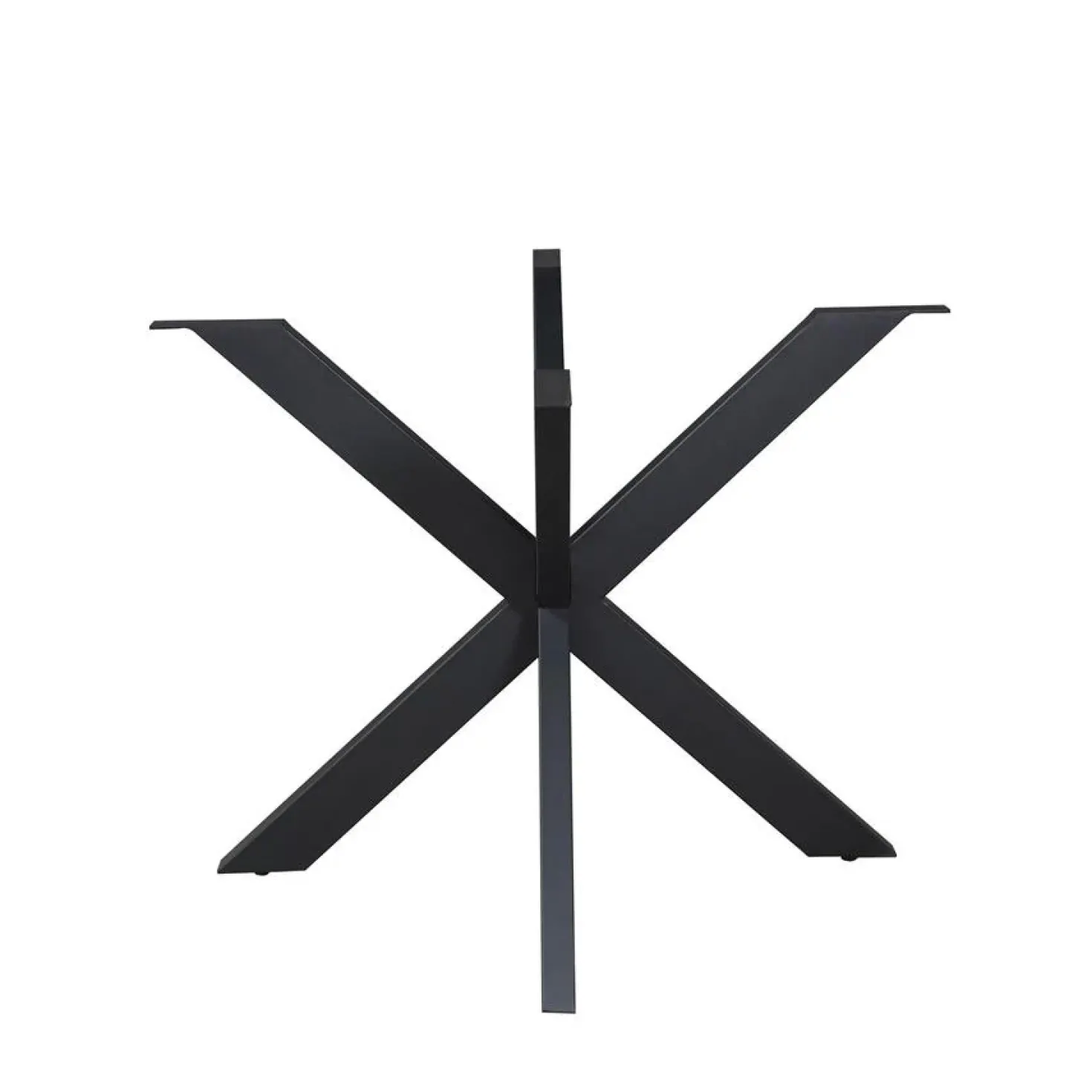 Matrixpoot Rond Zwart 100cm