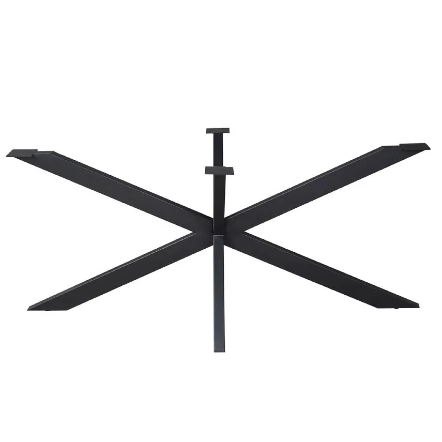 Matrixpoot Zwart Ovaal/Rechthoek 190cm