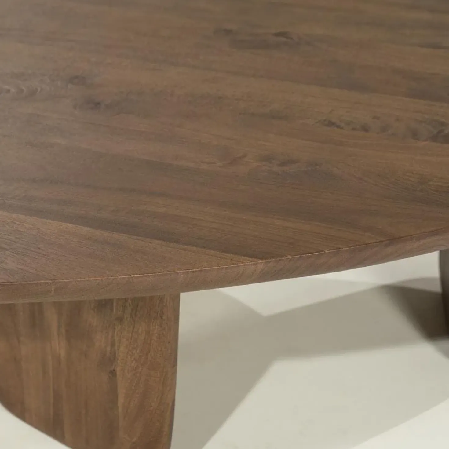 Maud Salontafel Bruin mangohout 100cm