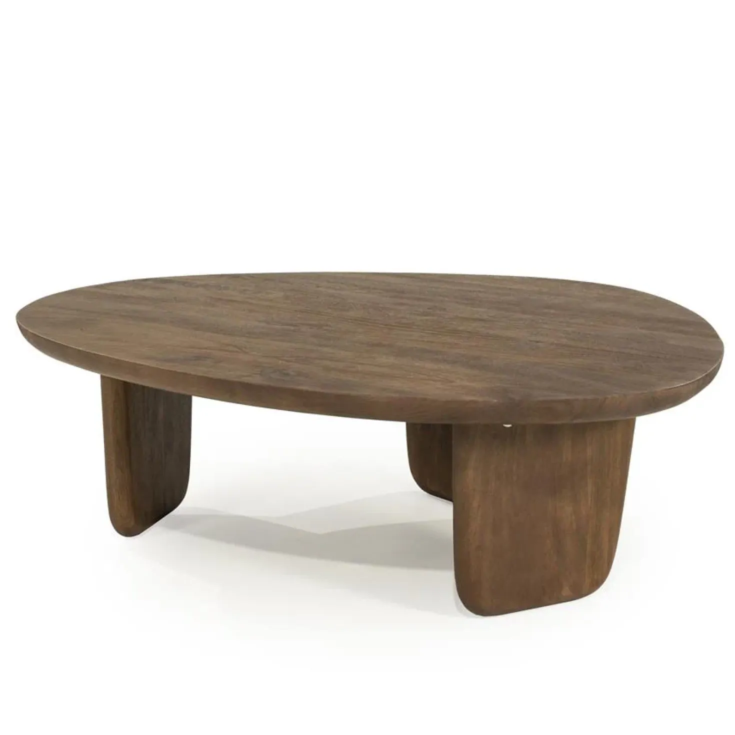 Maud Salontafel Bruin mangohout 100cm