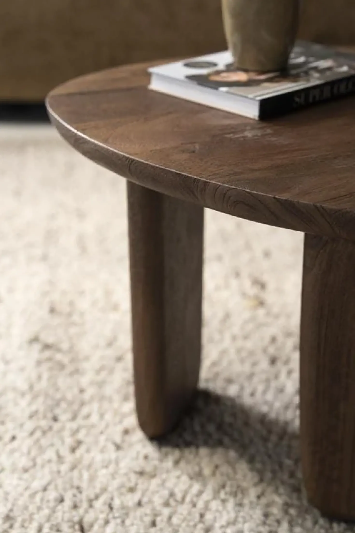 Maud Salontafel Naturel mangohout 65cm