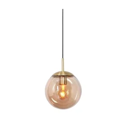 Maya 1-lichts Hanglamp 25cm Amber