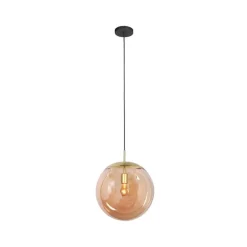 Maya 1-lichts Hanglamp 40cm Amber