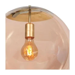 Maya 1-lichts Hanglamp 40cm Amber