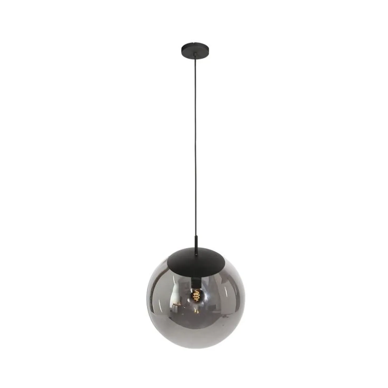Maya 1-lichts Hanglamp 40cm Smoke