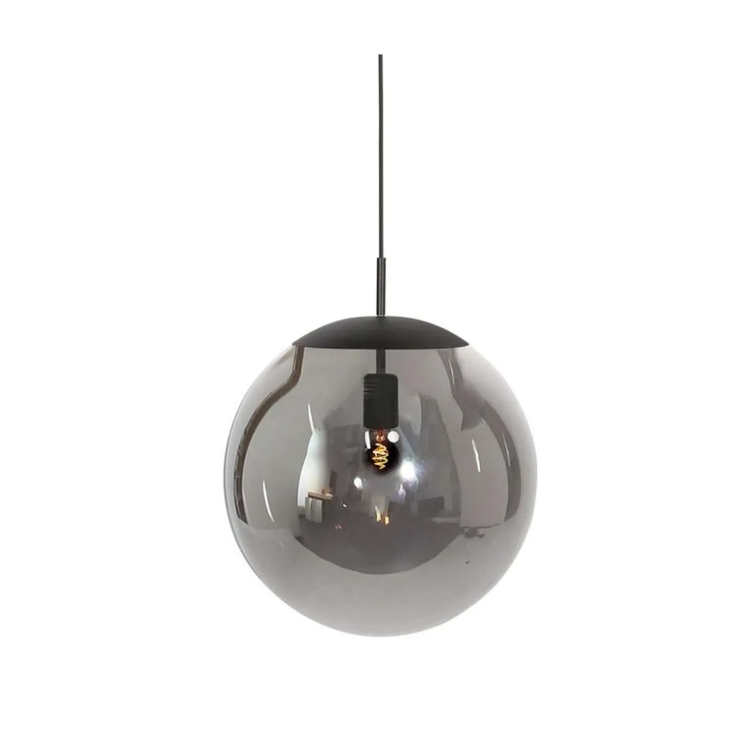 Maya 1-lichts Hanglamp 40cm Smoke
