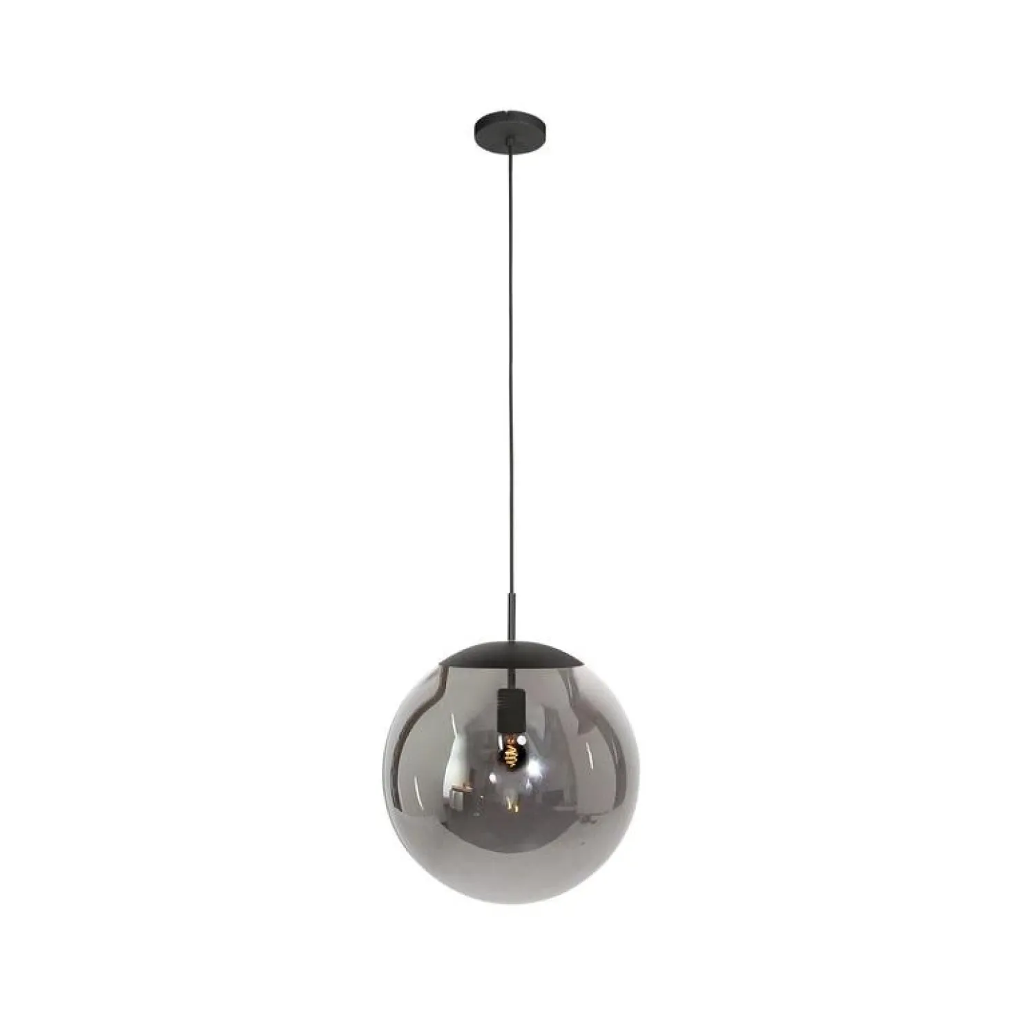 Maya 1-lichts Hanglamp 40cm Smoke