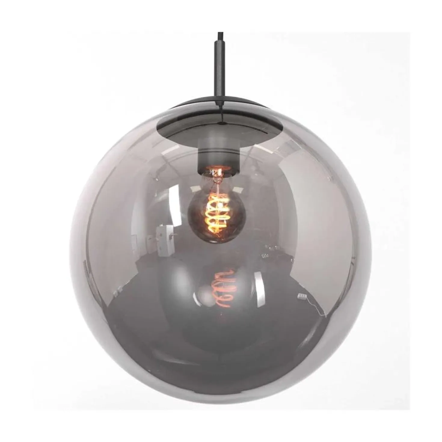 Maya 1-lichts Hanglamp 25cm Smoke
